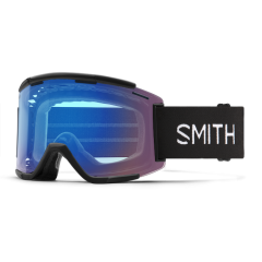 ﻿Smith Squad XL MTB Goggle Gözlük - Black (Contrast Rose Flash + Clear Lens)