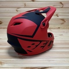 Bell Transfer Fullface Kask - Mat Kırmızı/Siyah