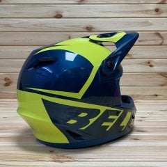 Bell Transfer Fullface Kask - Mavi/Hi-Viz