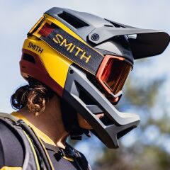 Smith Mainline MIPS Fullface Kask - Matte Slate/Fool’s Gold/Terra
