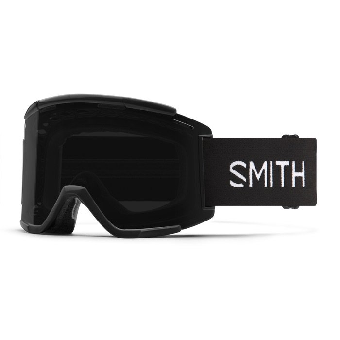 ﻿Smith Squad XL MTB Goggle Gözlük - Black (Sun Black + Clear Lens)