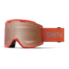 ﻿Smith Squad XL MTB Goggle Gözlük - Poppy/Terra (Contrast Rose Flash + Clear Lens)