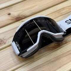 Smith Squad MTB Goggle Gözlük - White (Sun Black + Clear Lens)