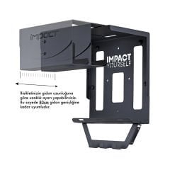Impact Bike Dock Bisiklet Askısı - Raflı Duvar Montajı