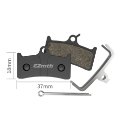 EZmtb Fren Balatası Shimano M755 - Yarı Metal