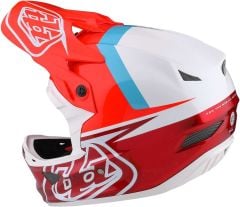 Troy Lee Design D3 Fiberlite Fullface Kask - Kırmızı