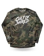 Loose Riders Shred Uzun Kol Jersey - Shred Camo