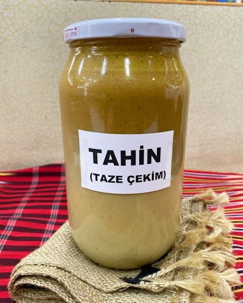 1Kg.Taze Çekilmiş Tahin görseli.
