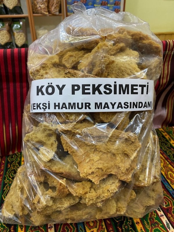 2KG.Kürtün Araköy Ekşimaya Peksimet Ekmeği