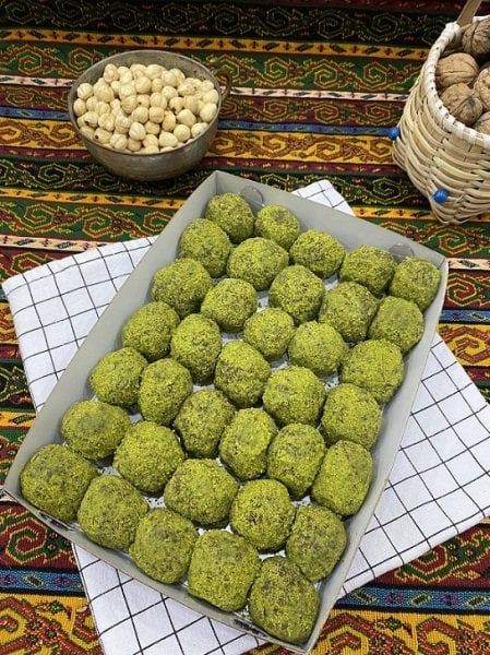 Antep Fıstıklı Çokopestil Atom Tatlısı