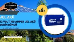 Güneş Enerjisi  Hibrit Paket 3 Kva Tam Sinüs İnverter 330 watt Güneş Paneli 150 Amper Jel Akü 1000 WATT 24 V Rüzgar Türbini + Yerli Şarj Kontrol Cihazı Rüzgar Türbini Set