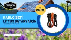 Güneş Enerjisi  Hibrit Paket 1 Kva Tam Sinüs İnverter 205 watt Güneş Paneli 150 Amper Jel Akü i-500 WATT 12V/24Volt Rüzgar Türbini + Hibrit Şarj Kontrol Cihazı