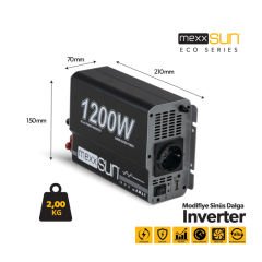 Modifiye sinüs 12V 1200W