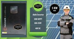 Teknovasyon Arge Tunçmatik Solarix 5kw  5 Kva Mppt 80a  450v Akıllı İnverter – 48v Dc