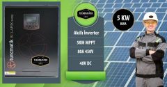 Teknovasyon Arge Tunçmatik Solarix 5kw  5 Kva Mppt 80a  450v Akıllı İnverter – 48v Dc