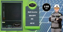 Teknovasyon Arge Tunçmatik Solarix 8 Kw 8 Kva Mppt 80 Amper Akıllı İnverter – 48v Dc