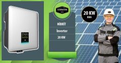 ON GRİD Lityum Hibrit 20 kW kVA Trifaze Solar Güneş Paneli Paket Sistemi