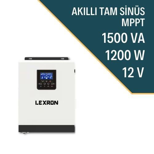 1.5kva/1200w Mppt 12v Akıllı İnverter