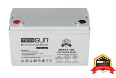 Gel battery 12V 100Ah (MEX12-100) Gel Battery