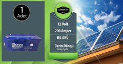 Teknovation Arge SOLAR ENERGY CARAVAN SOLAR PACKAGE 1KVA MPPT INVERTER 205W SOLAR PANEL Caravan Package