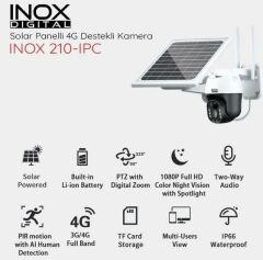 inox 4g الشمسية كاميرا عالية الدقة 1080p 4g لوحة شمسية Pt Ip كاميرا Inox-210ipc TYC00471194116