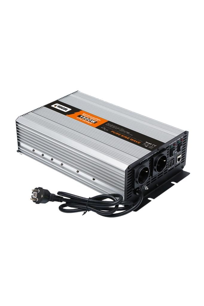 Hegel 1500 Watt 12 Volt Tam Sinüs Inverter Ac 220v Şarjlı -