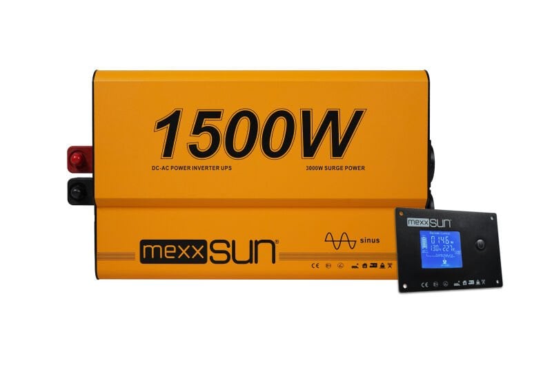 Mexxsun Tam Sinüs UPS (Remote Ekran) 12V 1500W