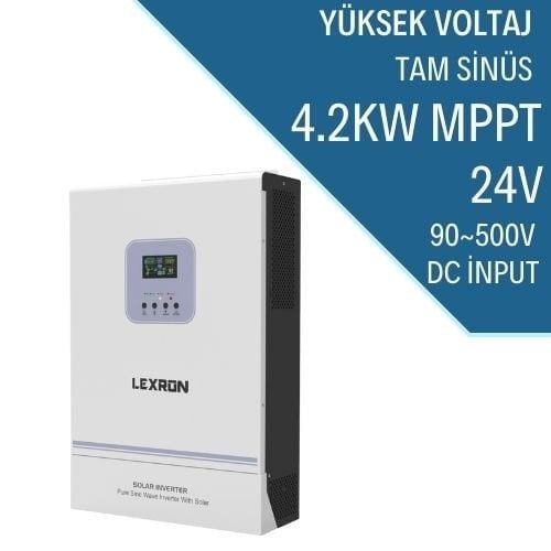Lexron 4.2KW HV MPPT AKILLI INVERTER 24V