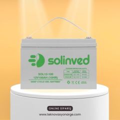 Solinved 100Ah 12V Solar Jel Akü