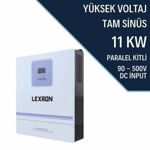 Lexron 11KW 120-500V HV 2X80A MPPT AKILLI INVERTER