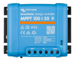 12/24/48V 20A MPPT Solar Charge Controller, SCC110020160R, Victron