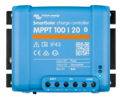 12/24/48V 20A MPPT Solar Charge Controller, SCC110020160R, Victron