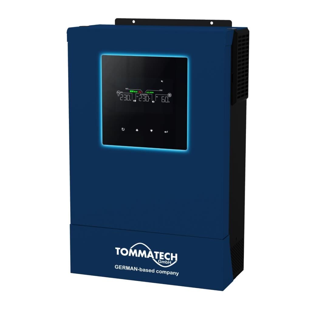 TommaTech Plus 5.6kW Watt 48V MPPT 1Faz Akıllı İnverter Çevirici