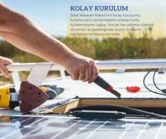 Teknovasyon Arge  Güneş Enerjisi Karavan Solar Paketi 30 Ah Mppt İnverter 250w Güneş Paneli