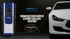 TommaTech Ticari 60kW DC Elektrikli Araç Şarj İstasyonu
