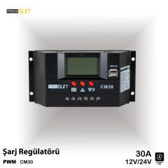 Cm3024z 30 Amper Solar Şarj Regülatörü 12/24