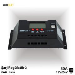 Cm3024z 30 Amper Solar Şarj Regülatörü 12/24