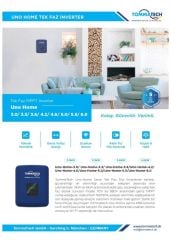 TommaTech Uno Home 5.5kW Tek Faz İnverter