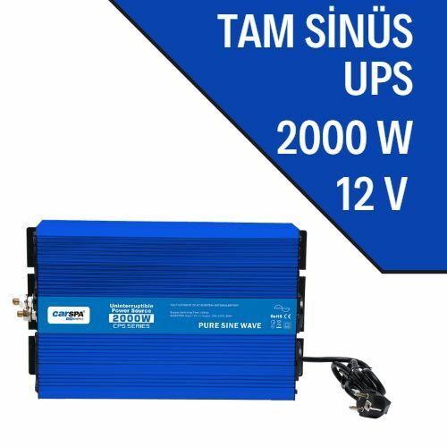 CARSPA LEXRON 2000 Watt 12 Volt Tam Sinüs Ups İnverter