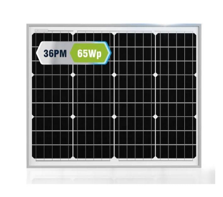 Teknovasyon Arge 65 W Monokristal Güneş Paneli Solar Panel Mono