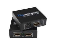 4K 2 Port HDMI 2160P Ultra HD Metal Kasa Splitter Çoklayıcı 4K102