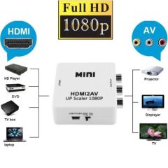 Gplus HDMI2AV HDMI to AV RCA Composit Görüntü Çevirici Mini Switch