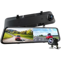 Novatek NT924GW+16GB 4K 2160P ADAS GPS+Wifi 12 inç Araç Kamerası