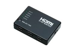 Gplus SY-501 5 Port Kumandalı Full HD 1080p HDMI Switch Çoklayıcı