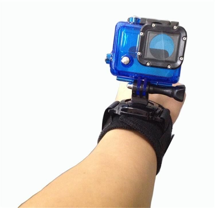 GP155 GoPro Eken Aksiyon Kamera 360 Derece Bileklik Kayış Aparatı