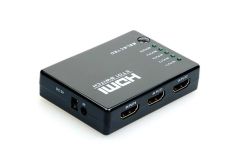 5 Port Kumandalı Full HD 1080p 3D Uyumlu HDMI Switch EP-501R