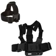 Gplus Göğüs Kemeri Chest Strap ve Kafa Bandı 2 Parça Aksesuar Set