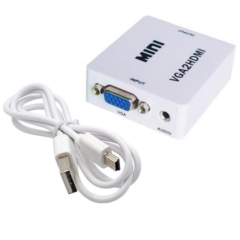 Gplus VGA2HDMI VGA to HDMI Full HD 1080P VGA Switch Çevirici