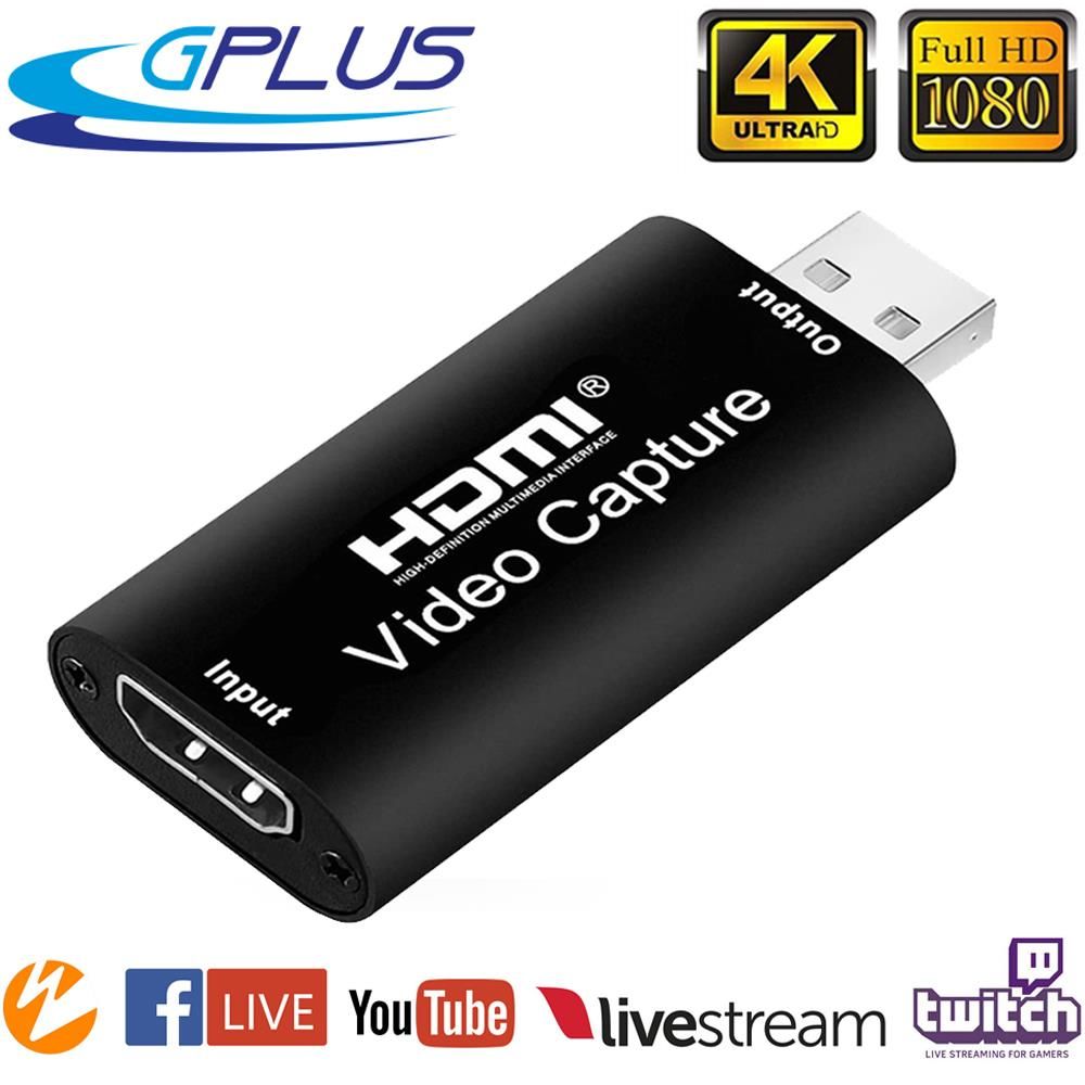 Gplus 4KVC200 HDMI PS4 Xbox Gamer USB Video Capture Kartı