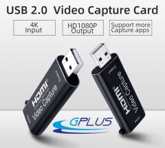 Gplus 4KVC200 HDMI PS4 Xbox Gamer USB Video Capture Kartı